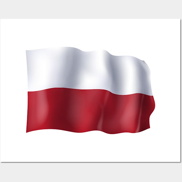 Polska flag Wall Art by SerenityByAlex